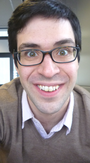 Erik smiling at you